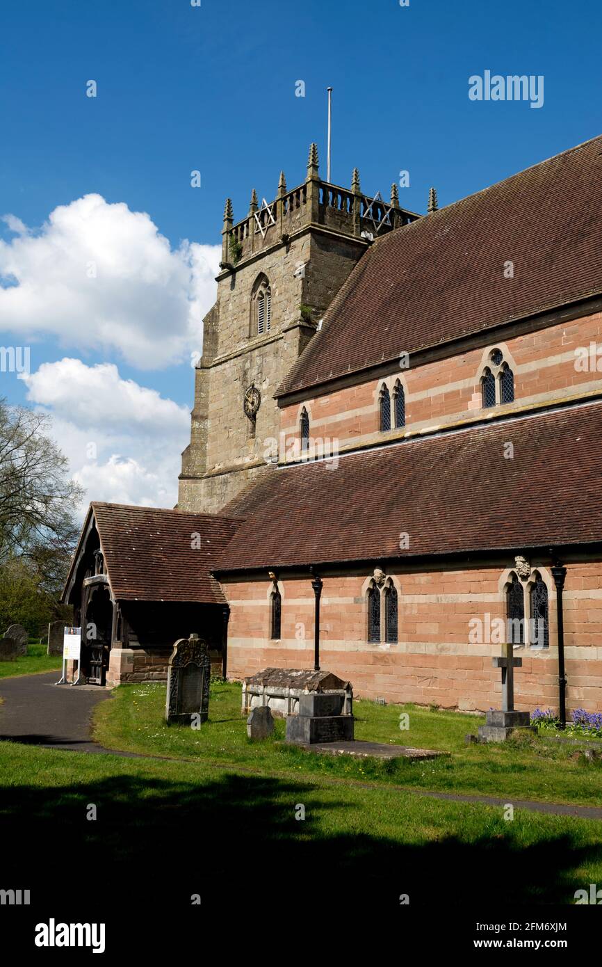 St. Laurence`s Church, Alvechurch, Worcestershire, England, UK Stock Photo Alamy